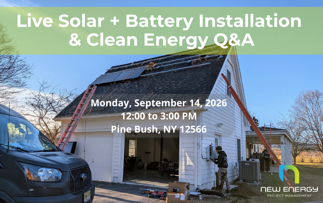 Live Solar + Battery Installation &amp; Clean Energy Q&amp;A