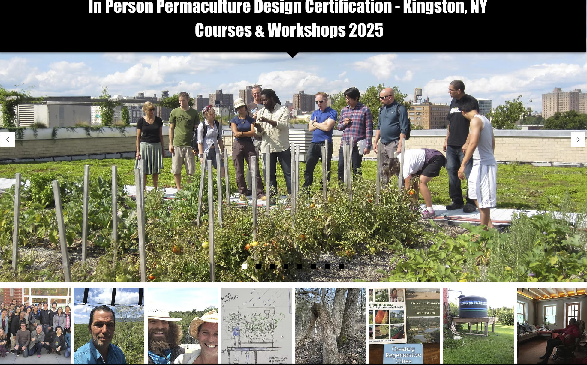 In Person Permaculture Design Certification - Kingston
