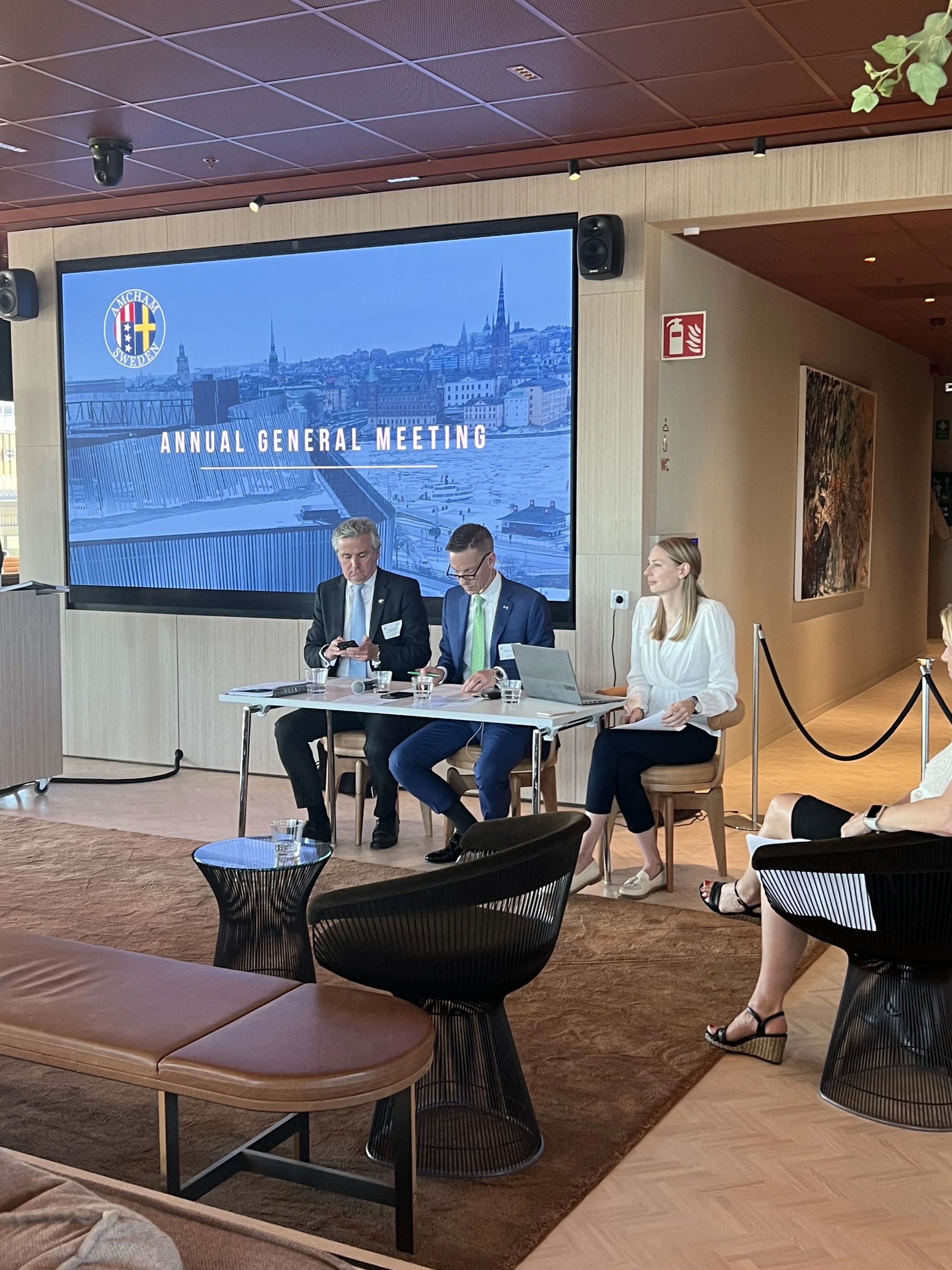 New AmCham Sweden Board of Directors elected at 2024 Annual General Meeting