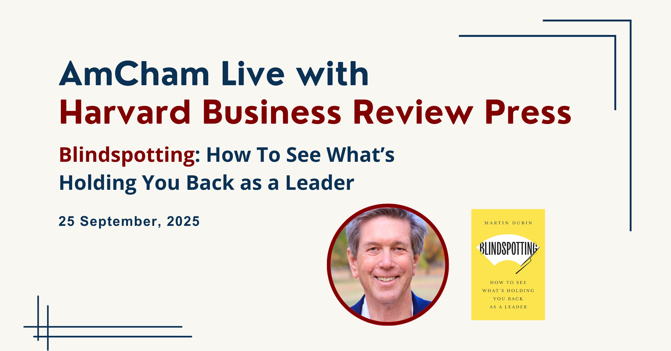 AmCham Live with  Harvard Business Review Press: Blindspotting