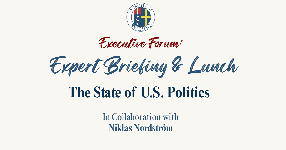 Executive Forum: The State of U.S. Politics: Expert Briefing &amp; Lunch