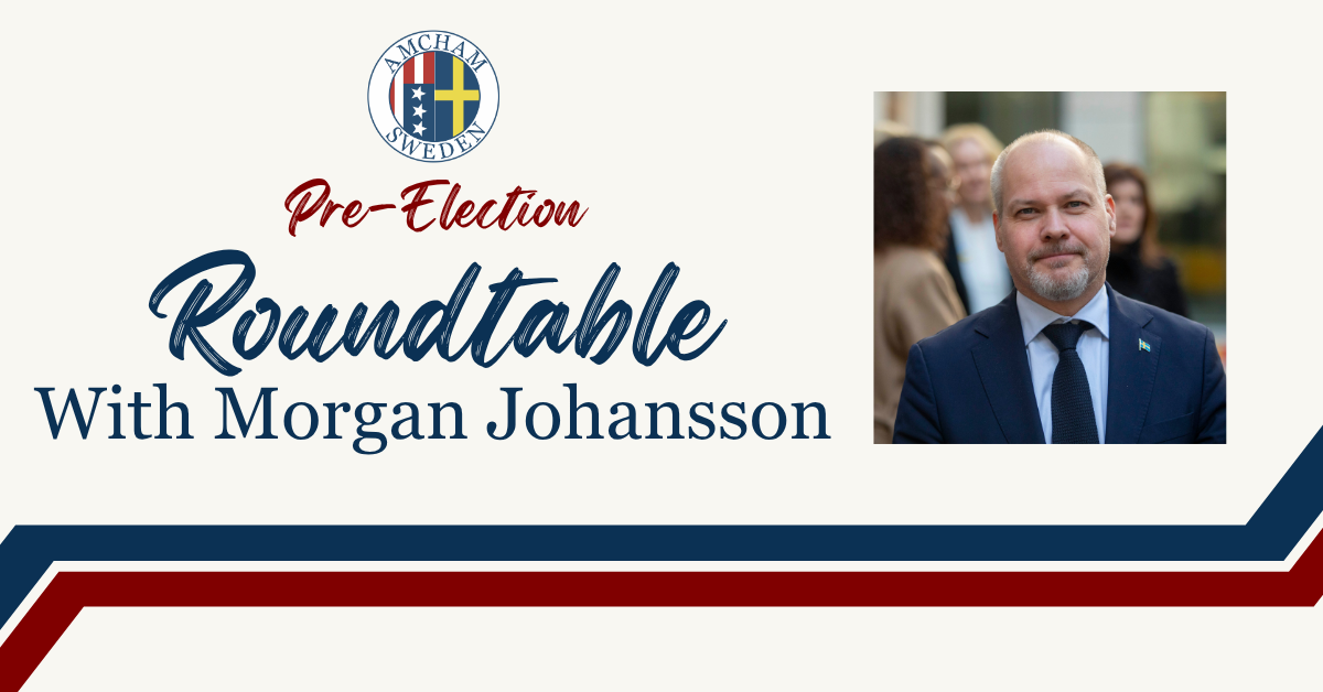 Pre-Election Roundtable with Morgan Johansson
