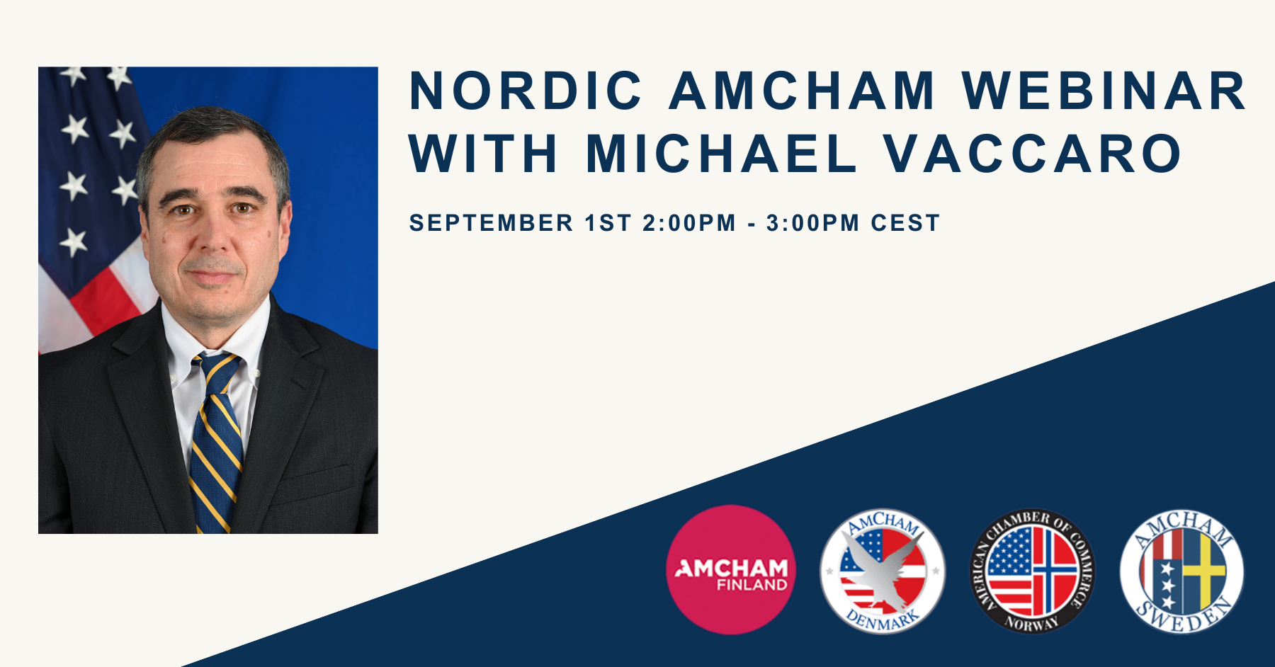 Nordic AmCham Webinar with Michael Vaccaro