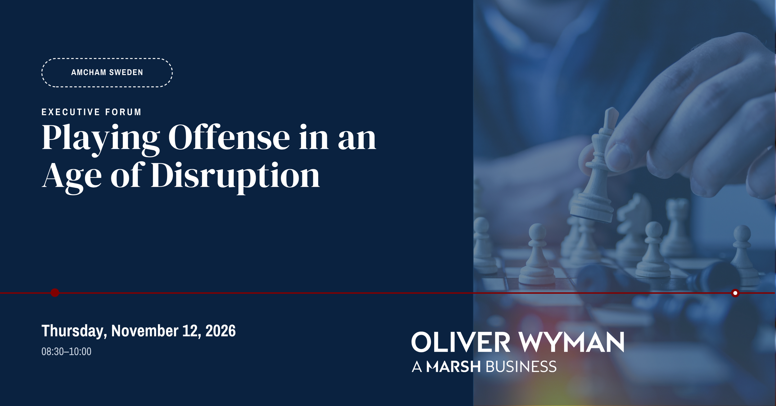 Executive Forum: Playing Offense in an Age of Disruption