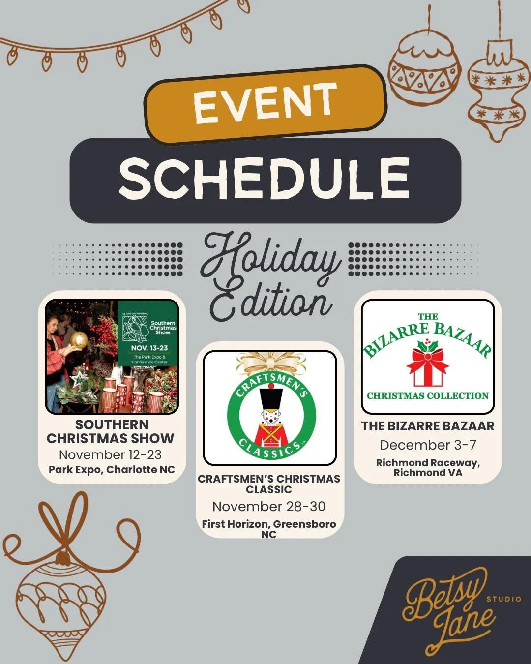 ✨ You may have noticed it&rsquo;s been a little quiet around here lately&hellip; and for good reason! This time of year brings my three biggest shows of the season, and a girl&rsquo;s gotta take some time to prepare. 😉

I&rsquo;ve been tucked away i