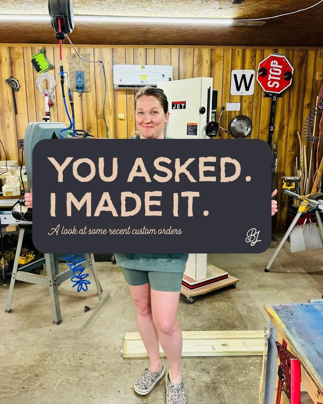 You have the idea, let&rsquo;s bring it to life. 

Most custom orders start with something simple, a photo, a screenshot, or an idea you&rsquo;ve had in your head for months. From there, we can work together to turn that inspiration into something th