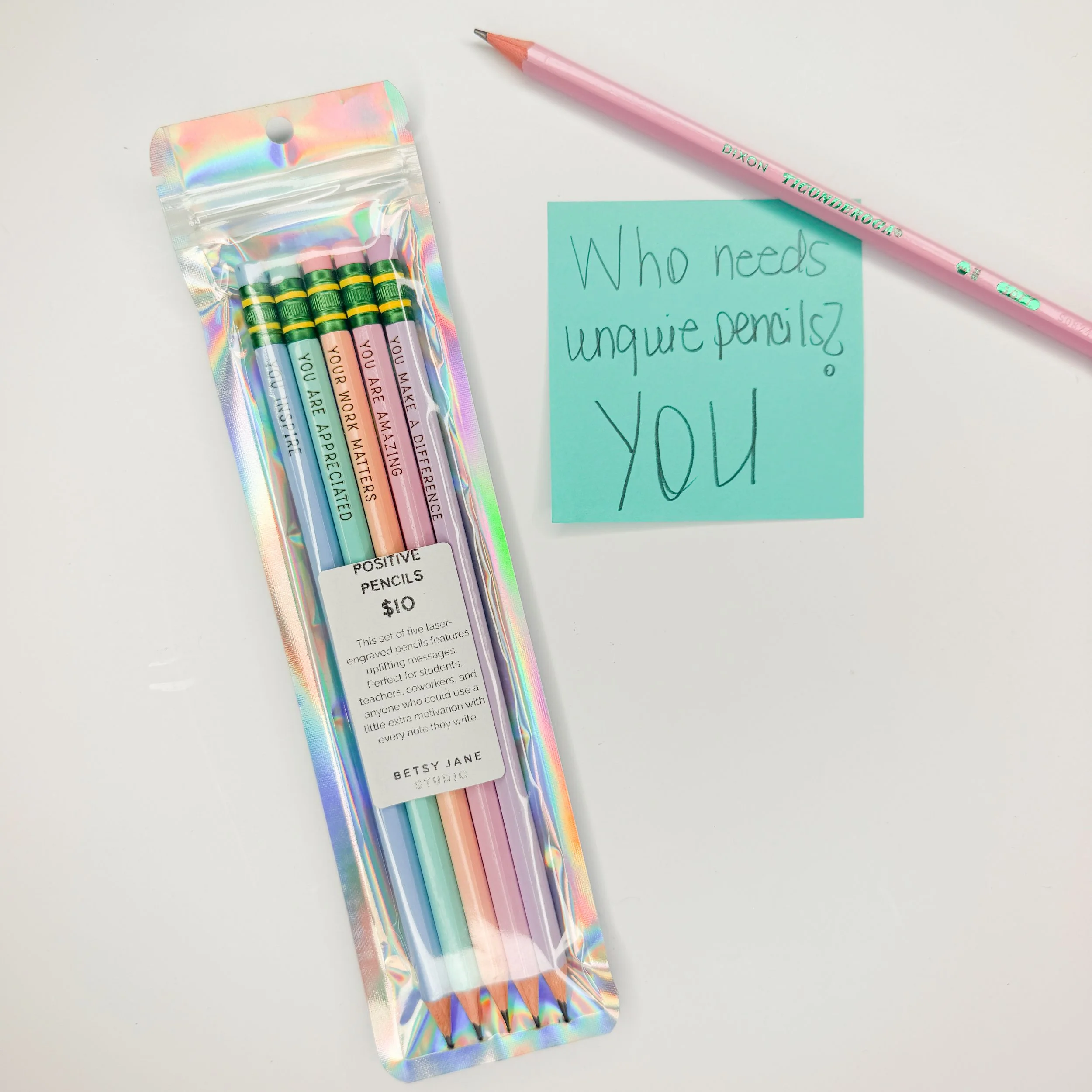 Positive Pencils