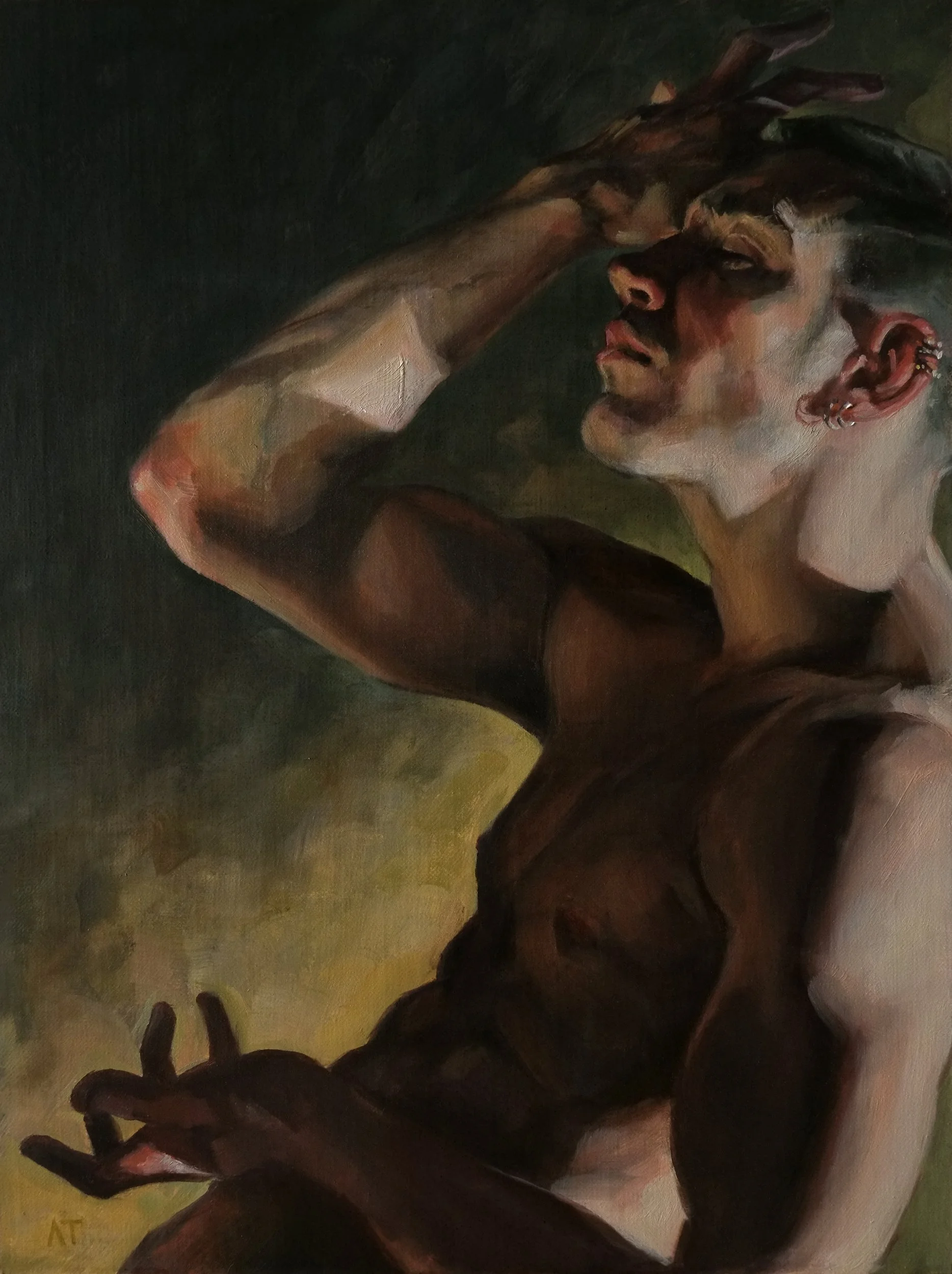 StupidLove_oilonlinenpanel_23x30.5cm