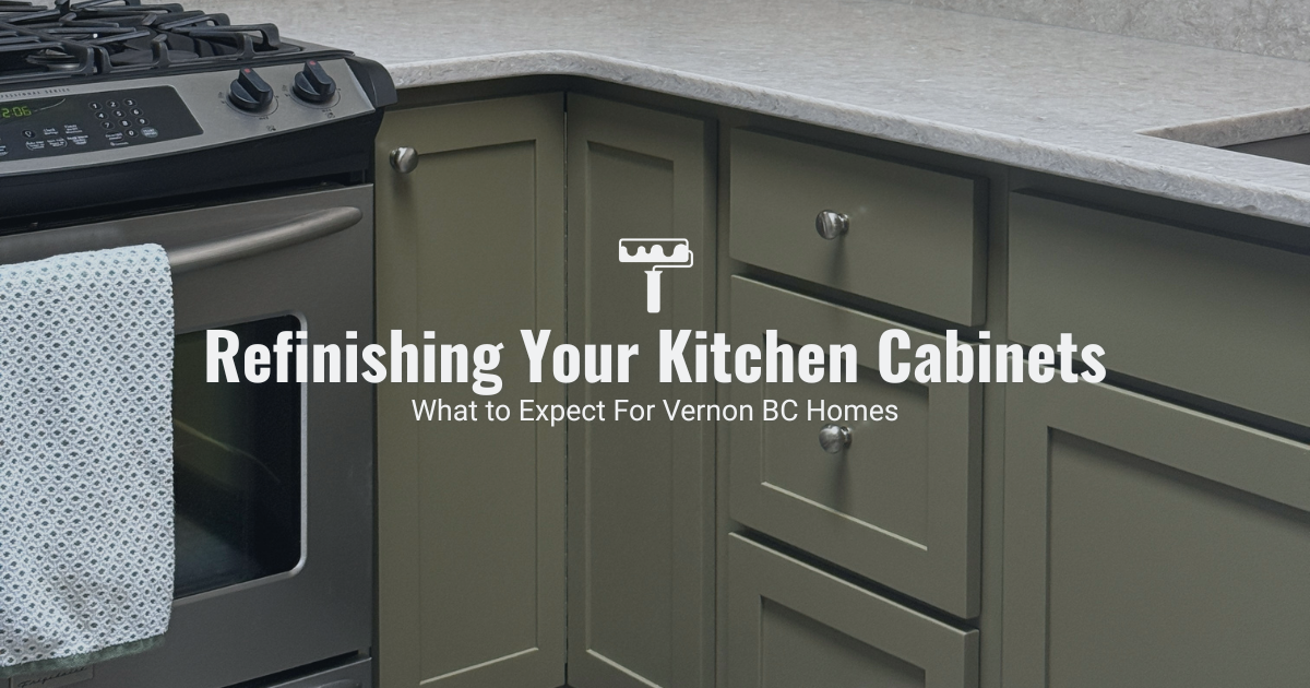 What to Expect When Refinishing Your Kitchen Cabinets in Vernon BC