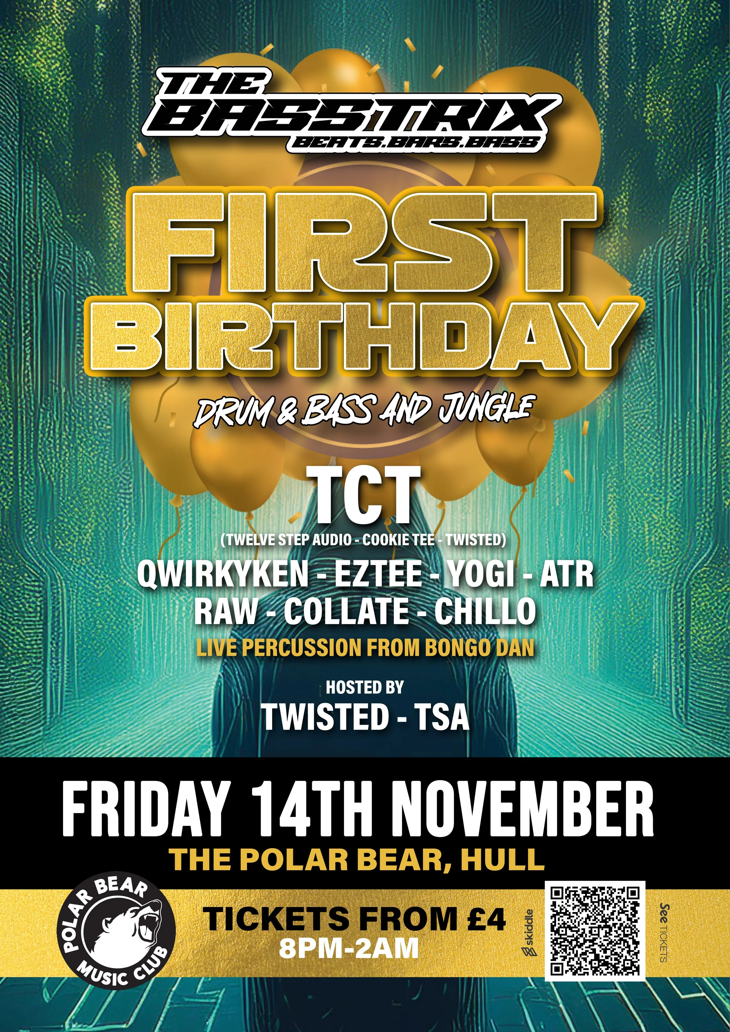 The Basstrix: 1st Birthday Bash!