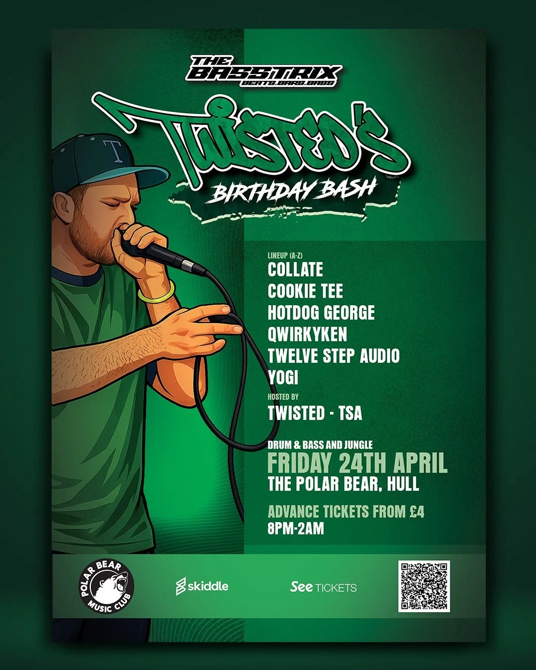 The Basstrix: Twisted's Birthday Bash