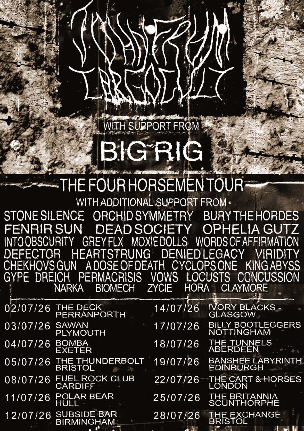 John Frum Cargo Cult: The Four Horsemen Tour