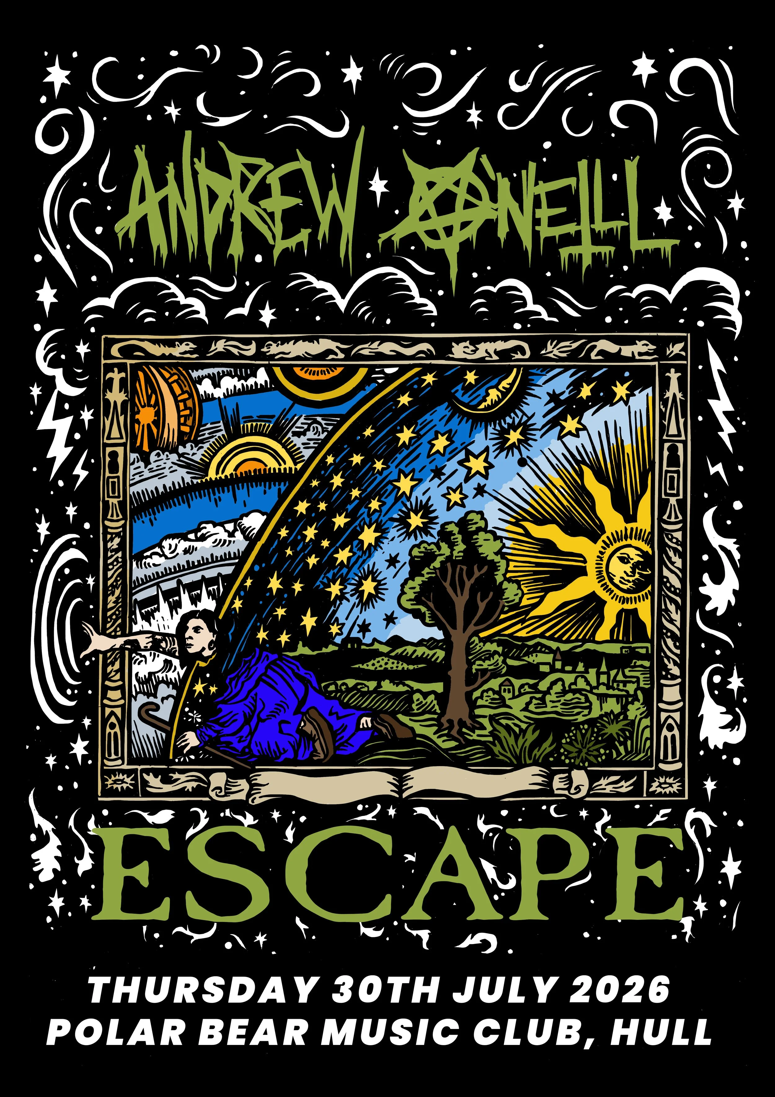 Andrew O’Neill: Escape