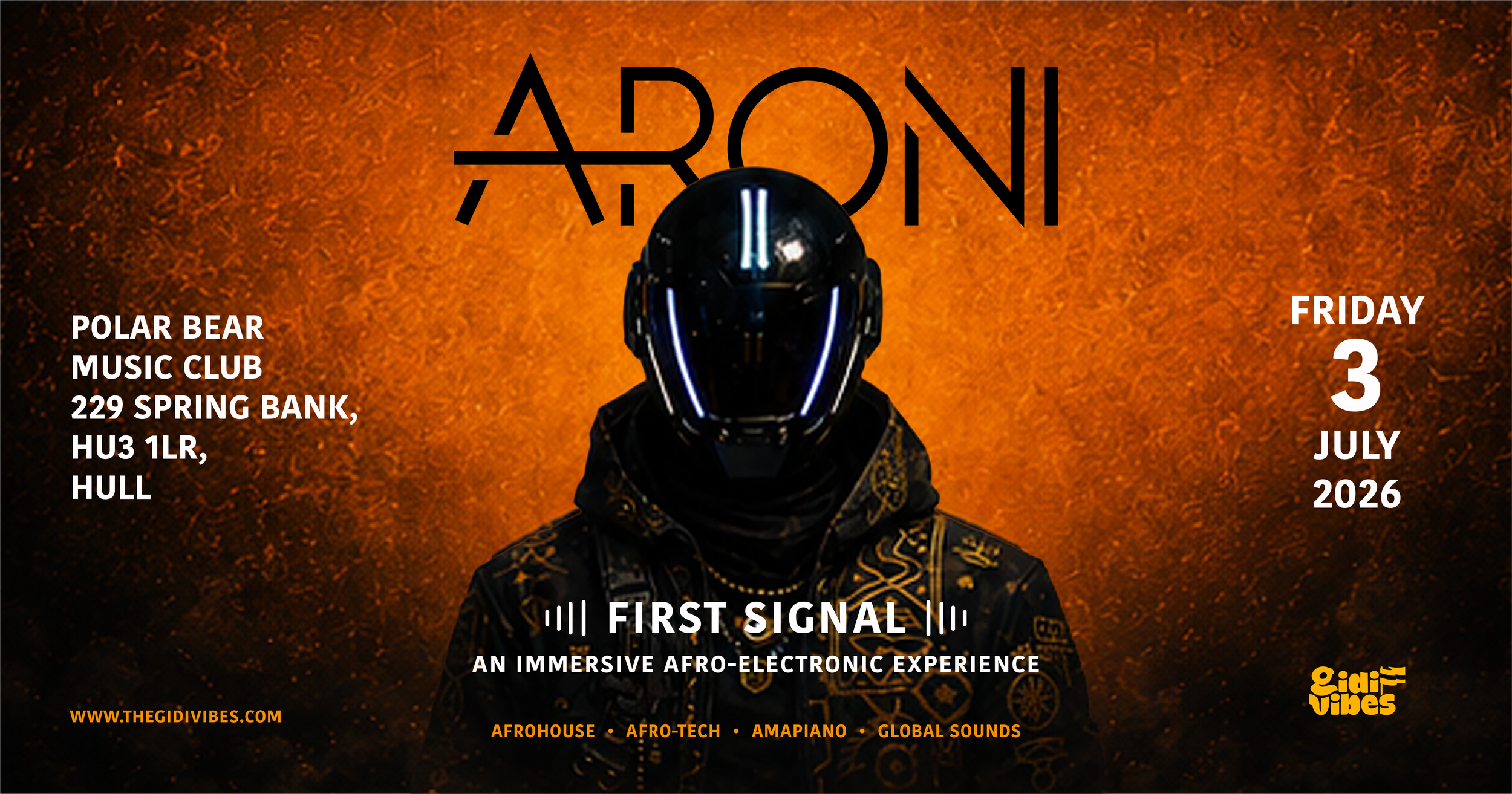 ARONI: First Signal