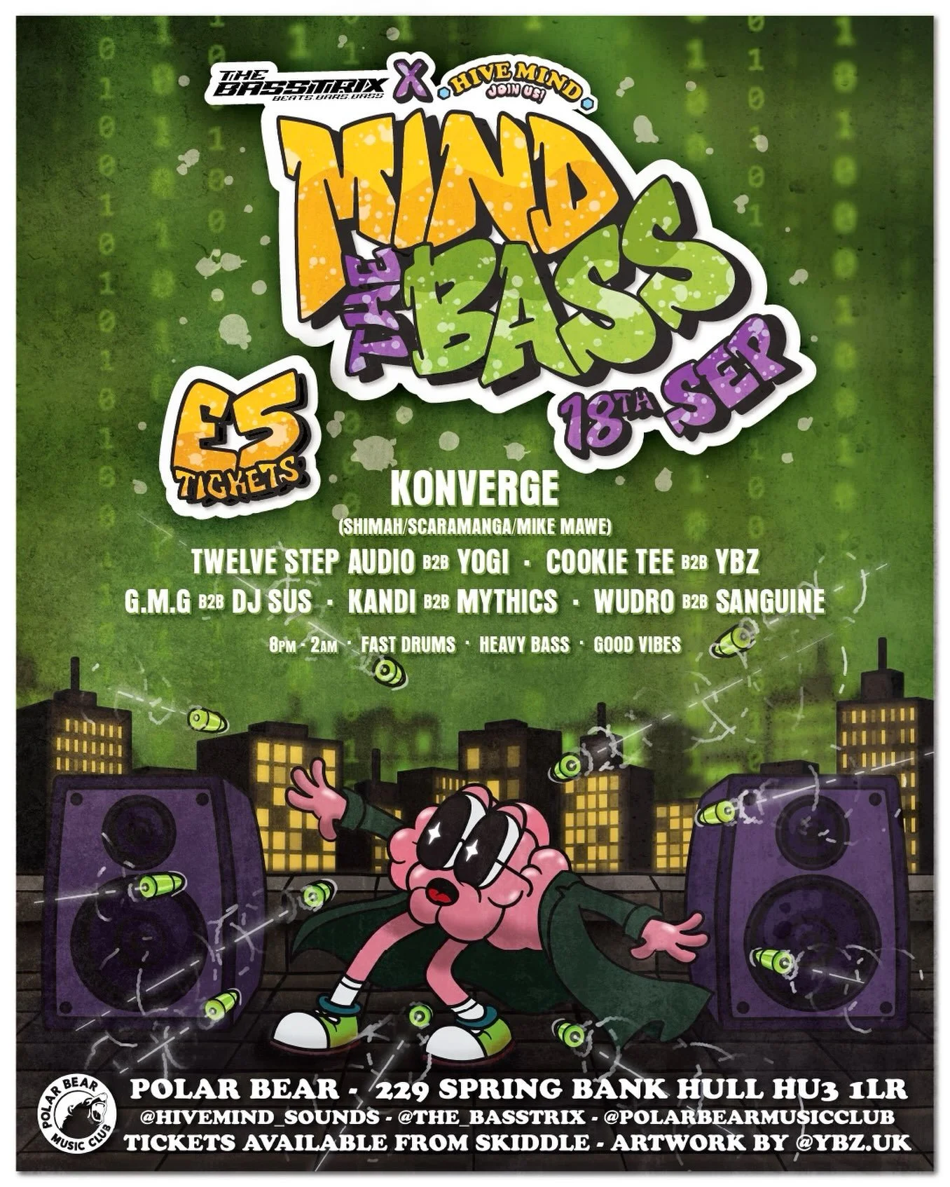 Hivemind x The Basstrix present: Mind The Bass!