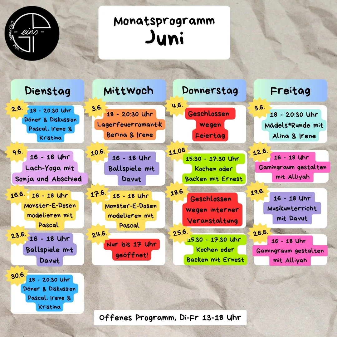 Der korrigierte Plan f&uuml;r Juni ☀️🫶🏻 #Neuss #neusswasgeht #greyhoundpier1