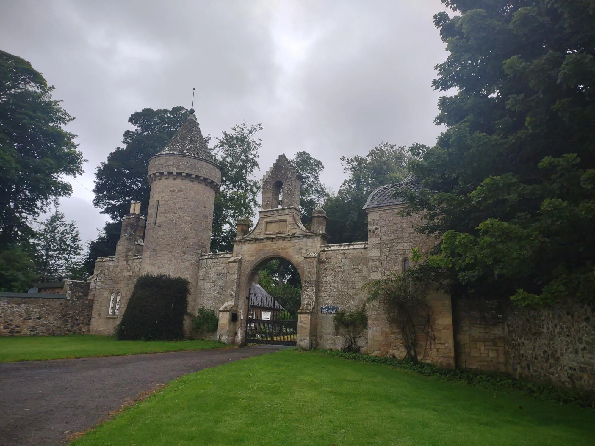 This is just the entrance gate.