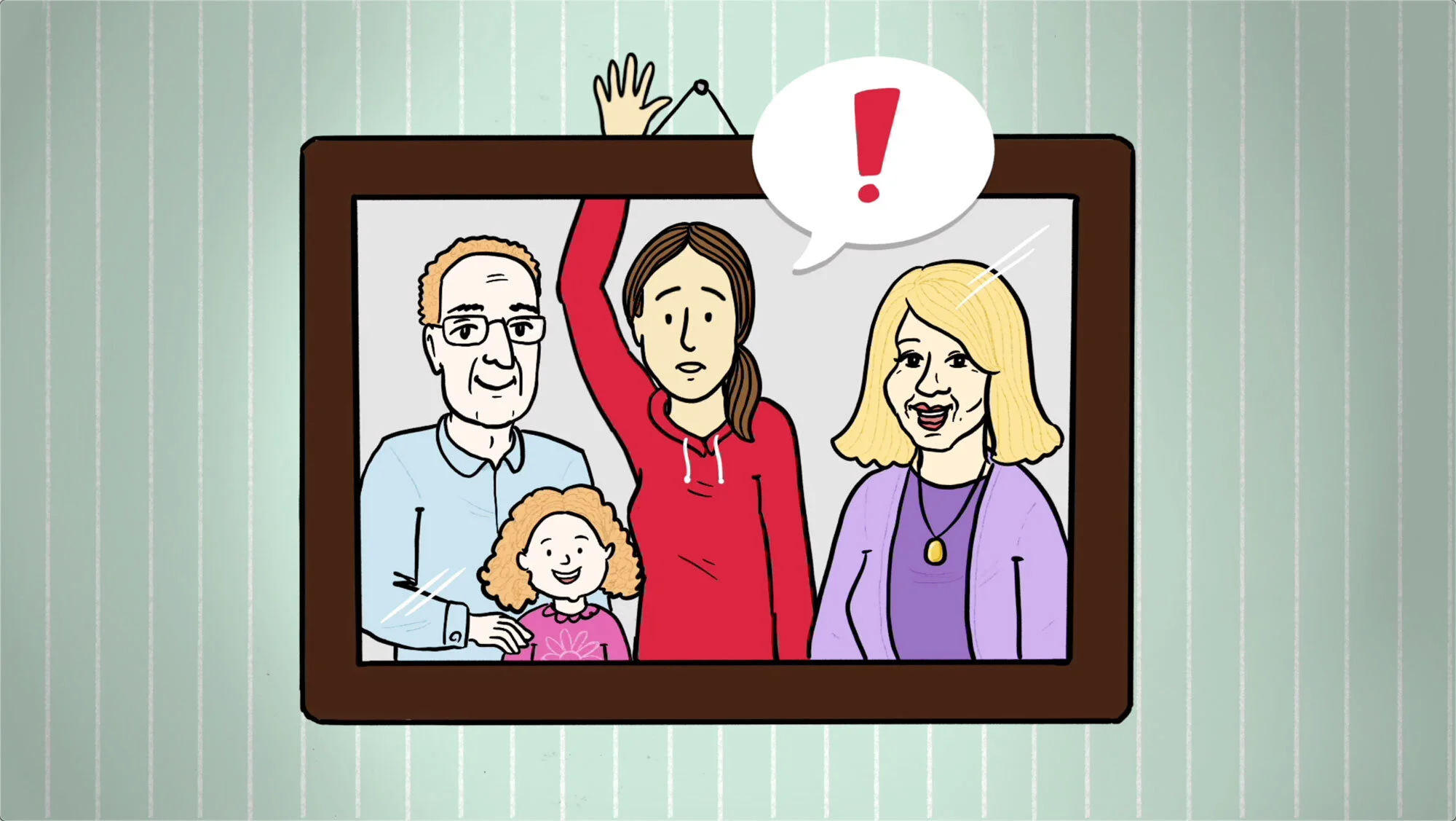 Keeping Safe? animation for young people — Laura Sorvala Illustration
