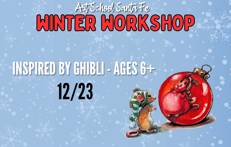 Winter Art Workshop - Inspired by Ghibli