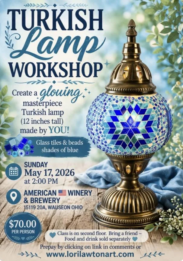 SUNDAY 5/17/2026 2:00 PM AMERICAN WINERY WAUSEON OHIO - CRAFT PARTY EVENT