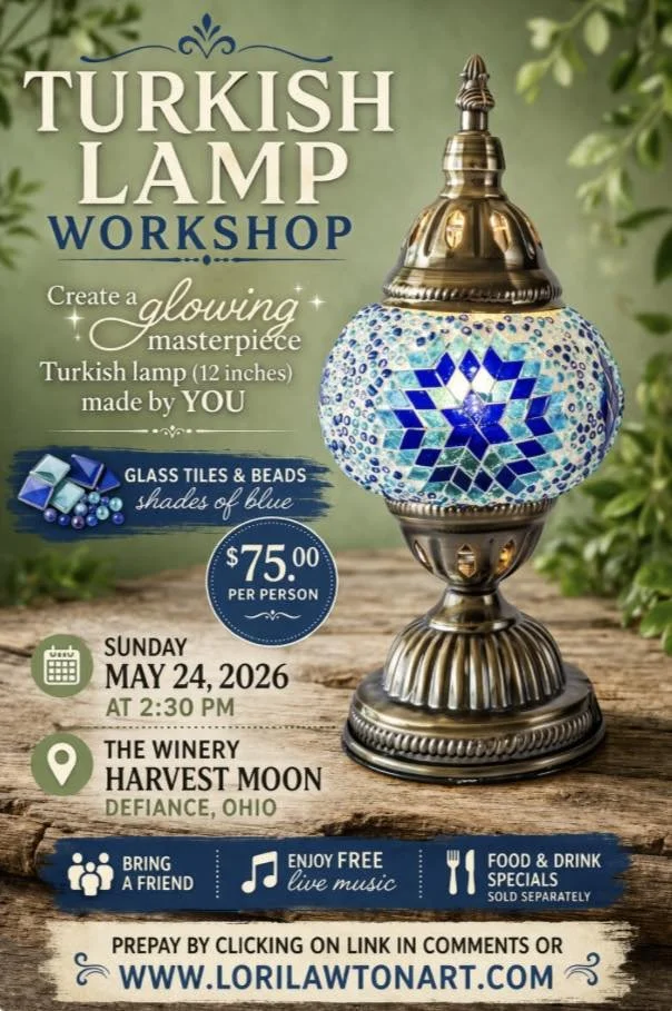 SUNDAY 5/24/2026 2:30 PM THE WINERY AT HARVEST MOON GOLF COURSE DEFIANCE OHIO - PAINT PARTY EVENT