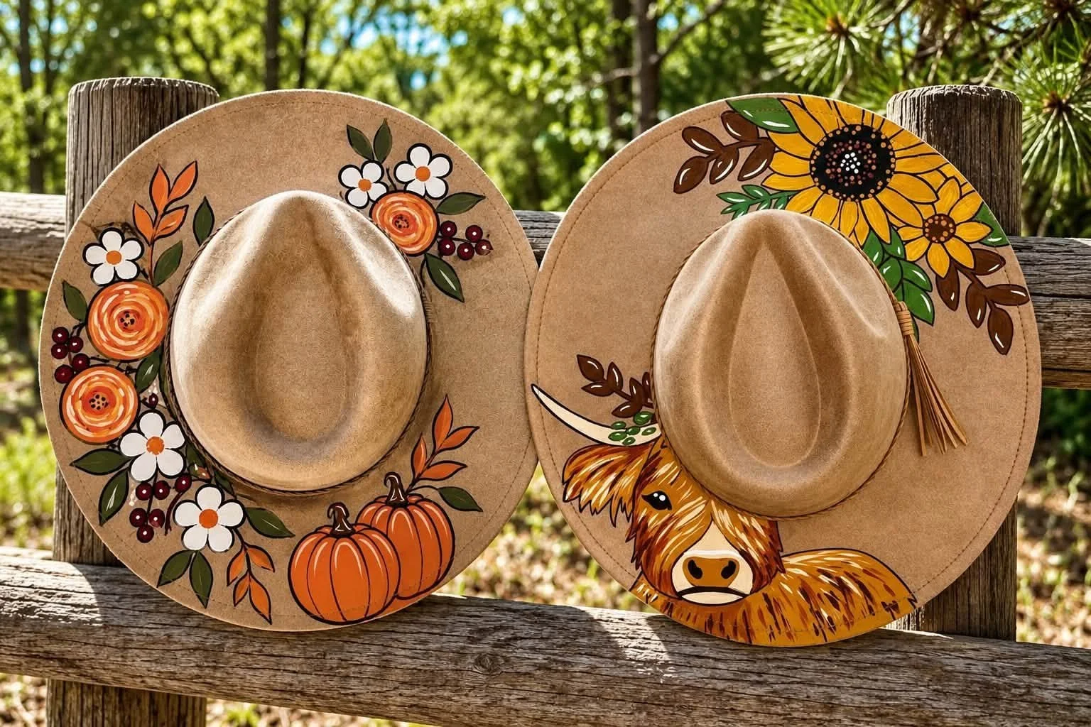 Pumpkin and cow hat.jpg
