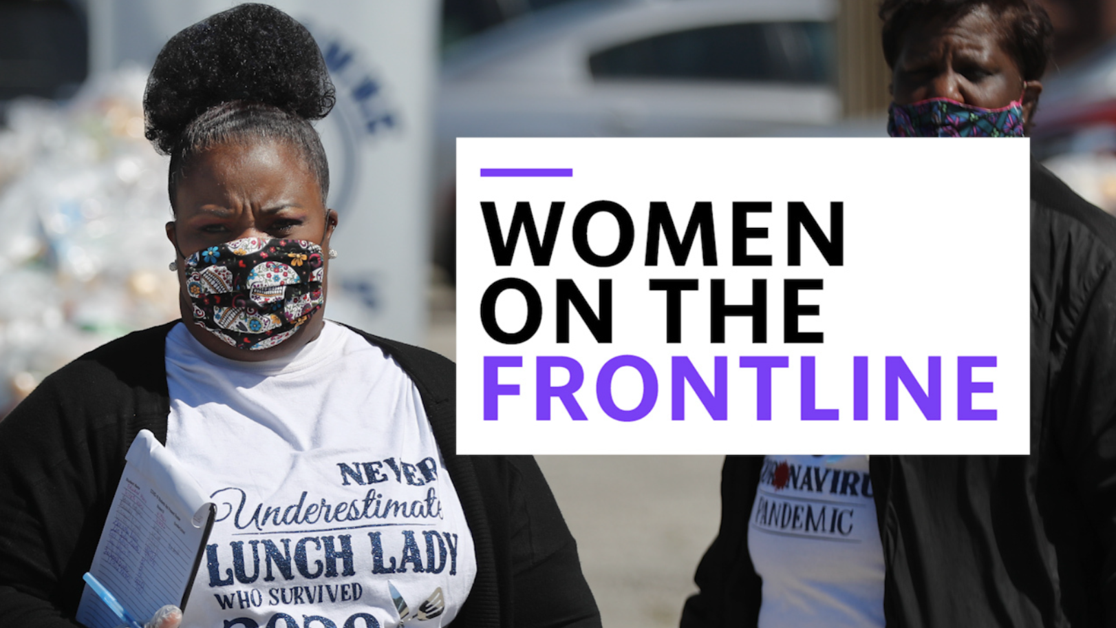 In this episode of Women on the Frontline, I interviewed a Dallas school cafeteria manager who is providing free meals for her community during the pandemic.