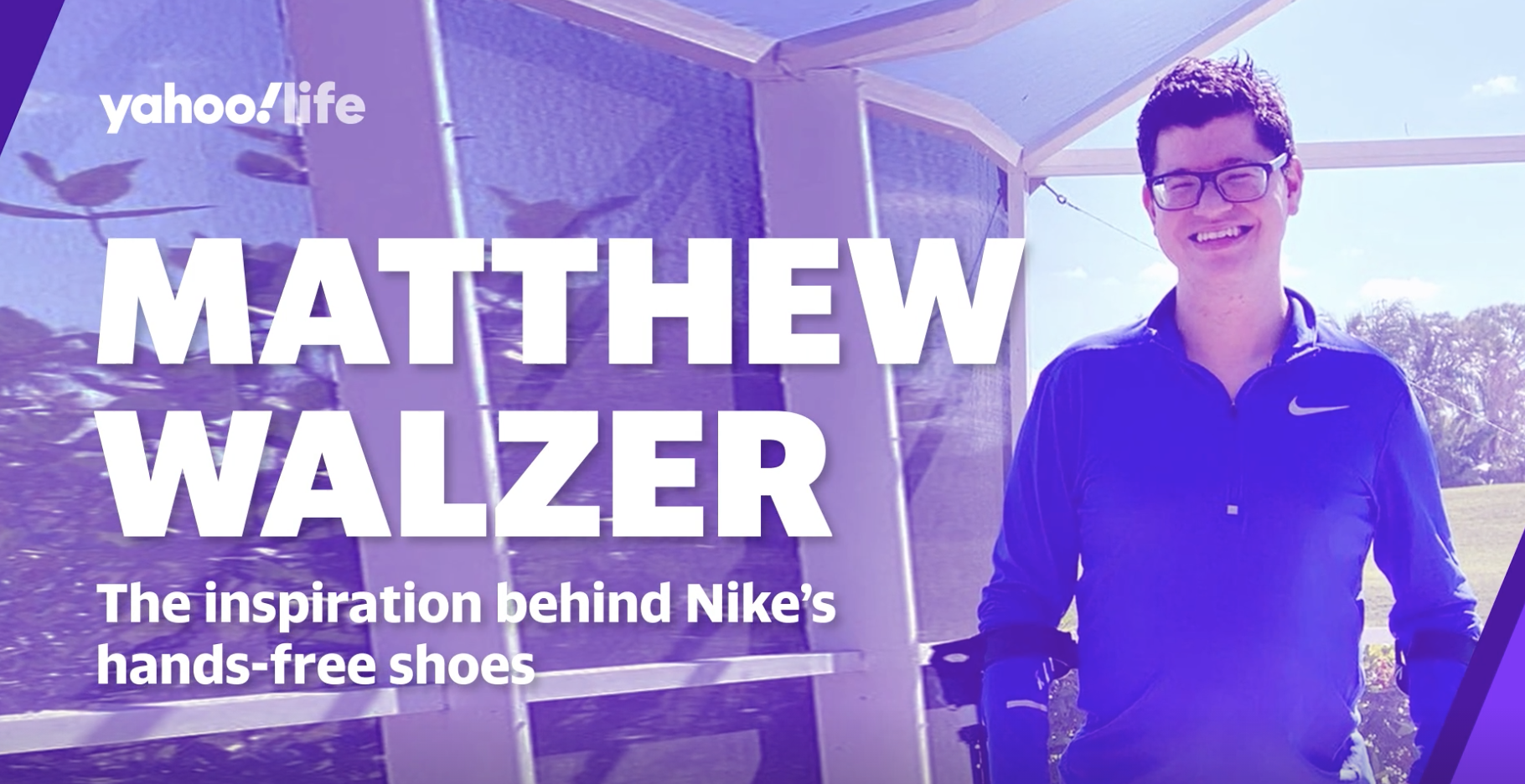 As a teen with cerebral palsy, Matthew Walzer was unable to tie his shoes — prompting him to ask Nike for help. I sat down with Walzer to discuss his motivation behind the viral letter, how the developments with Nike have changed his life, and his ho