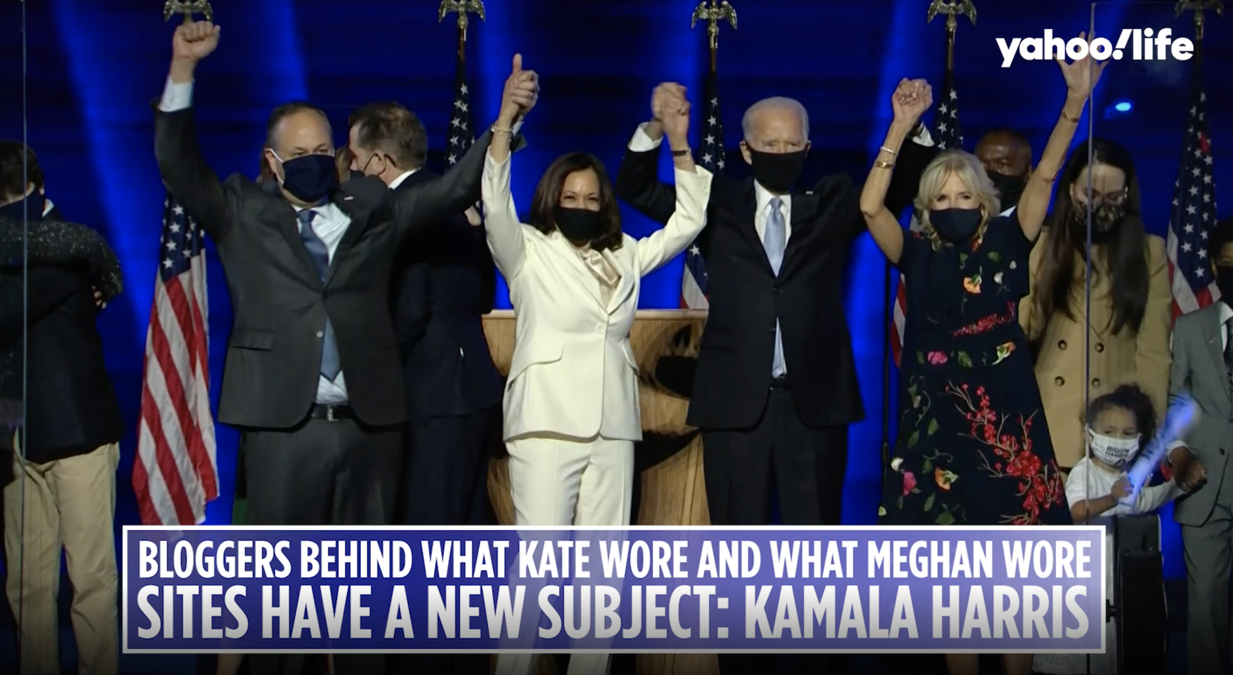 The vice president-elect “does not want to be known for her wardrobe or who she’s wearing,” What Kamala Wore founder Susan Kelley tells Yahoo Life. Two fashion bloggers who tracked Kate Middleton’s and Meghan Markle’s every look are turning their att