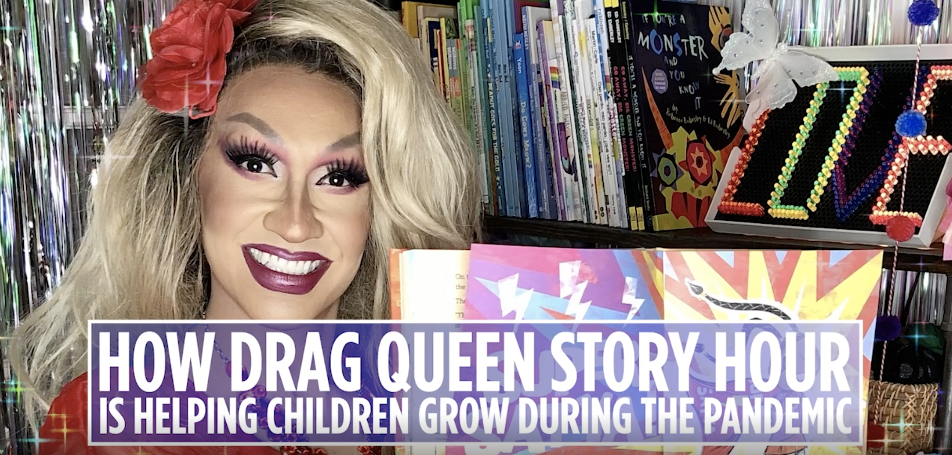 Through storytelling, these Drag Queens are teaching kids about gender diversity and difference, building empathy, and giving kids the confidence to express themselves. Drag Queen Story Hour NYC is a nonprofit organization that provides a range of fu