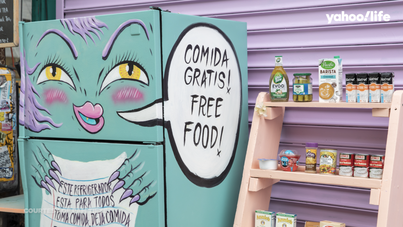 The mini-pantry movement is helping the hungry during the pandemic and inspiring people all around the world to open their own fridges and pantries for everyone to benefit from. I sat down with the woman who started it all, and a few others who have 