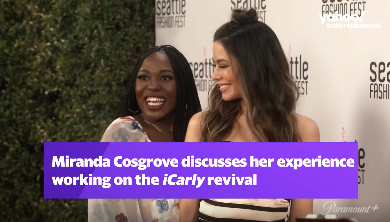 Miranda Cosgrove is ready to step back into the shoes of her favorite television character Carly Shay with the revival of iCarly on Paramount+. But after nearly a decade of exploring her own identity separate from the on-screen persona that so many k