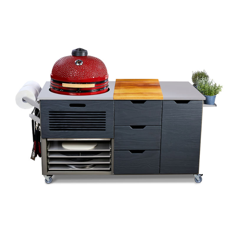The perfect bbq island for your Kamado Joe BBQ Kitchens