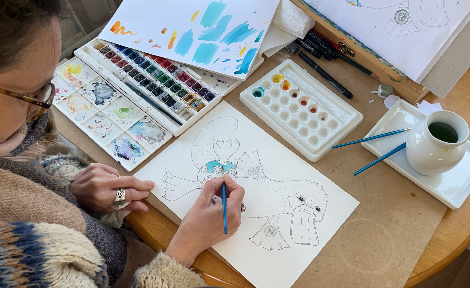 Boost Your Creative Flow: Music, Radio &amp; Albums That Inspire My Illustration