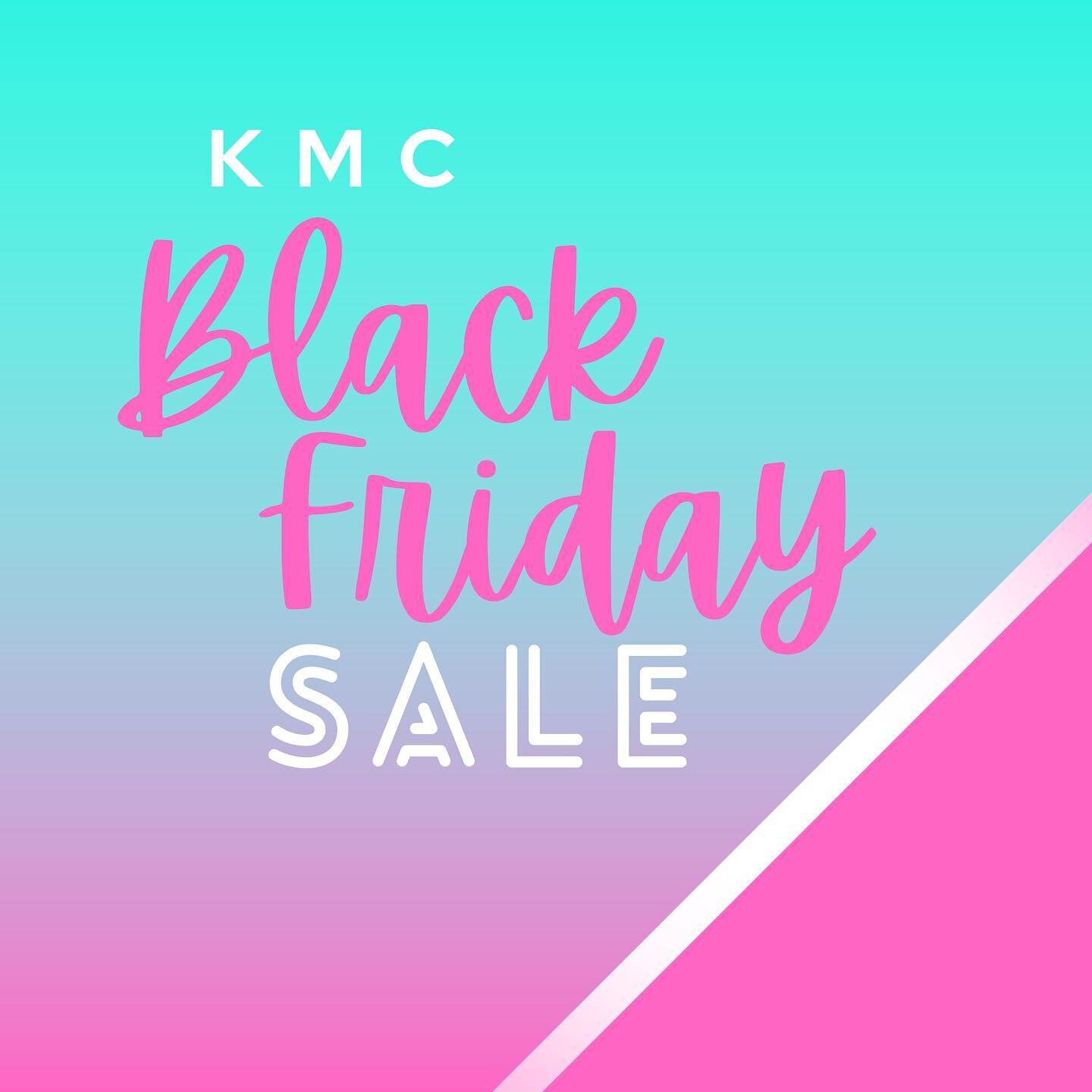 Get ready for some awesome deals during the KMC Black Friday Sale! I promise you that you don&rsquo;t want to miss out! Slateshots, Zoom Classes, and more will be on sale during this time. Swipe to see all the details! 👉👀

This special Black Friday