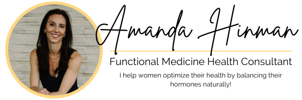 Amanda Hinman headshot with her signature