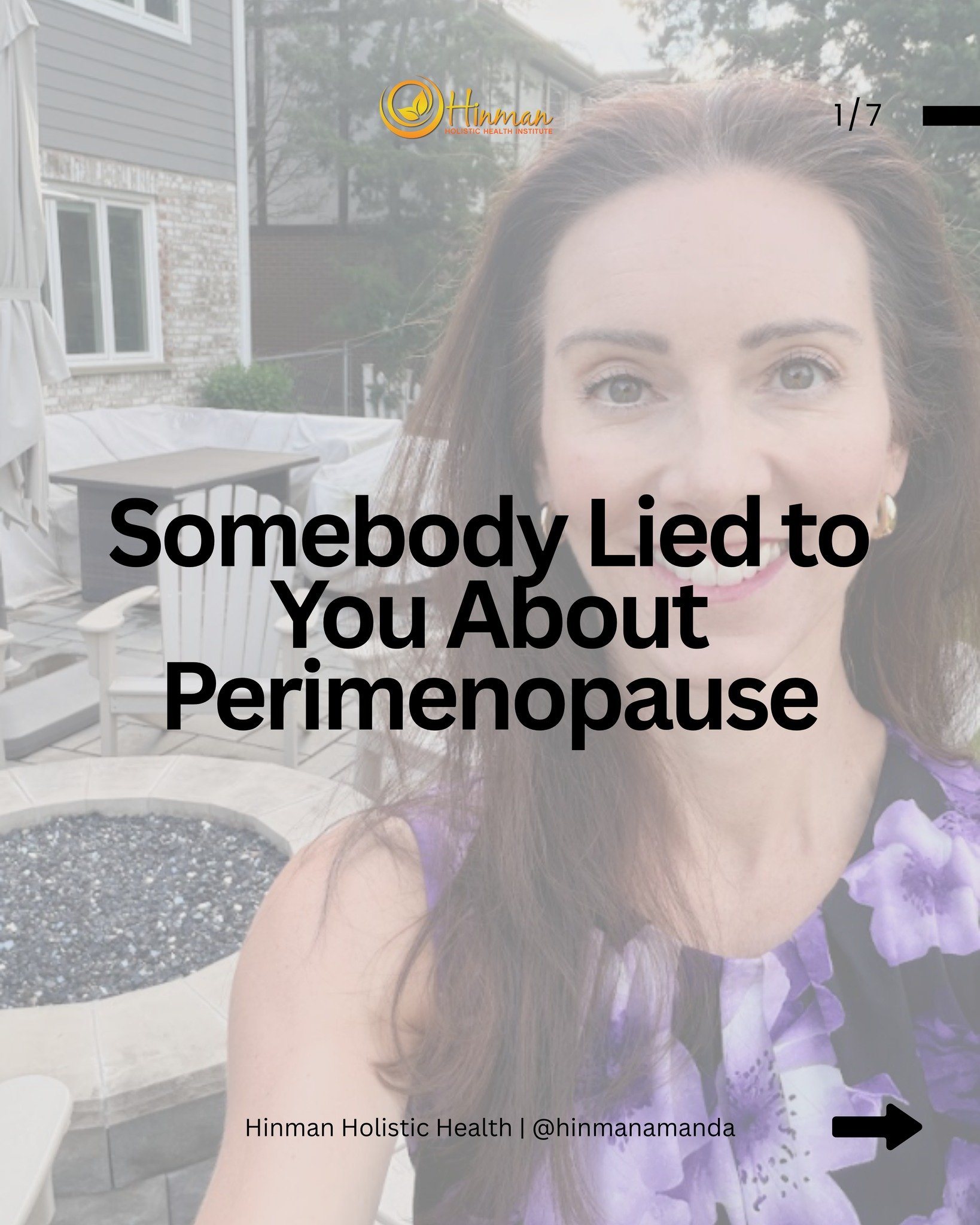 Perimenopause isn't the problem.

The misinformation around it is.

Too many women have been told that hot flashes, weight gain, anxiety, insomnia, and feeling disconnected from themselves are simply part of getting older.

They're common.
They're no