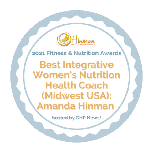 2021 Fitness & Nutrition Award - Best Women's Nutrition Health Coach (Midwest USA)