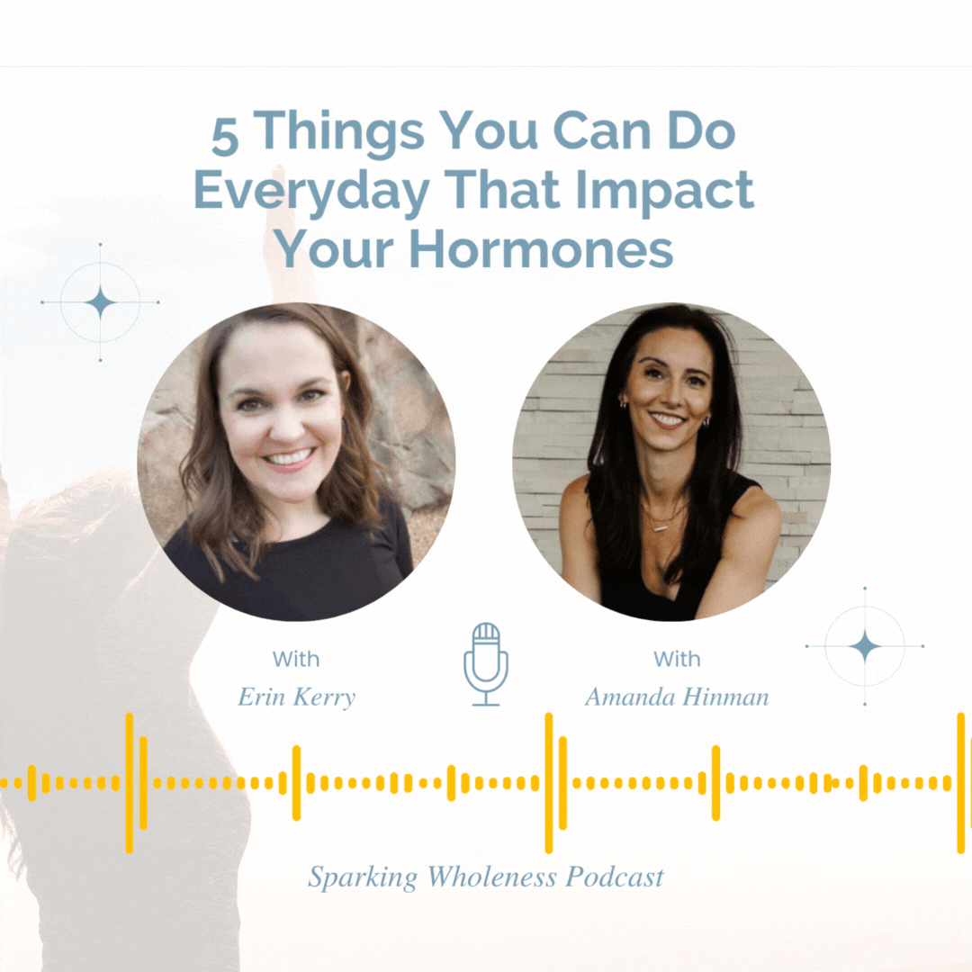 Sparking Wholeness Podcast with Amanda Hinman GIF Poster