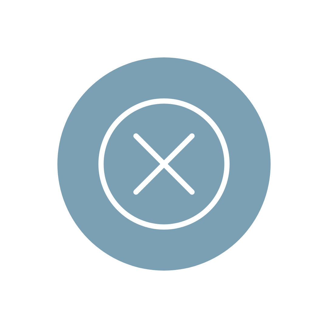 Graphic of the letter X symbol