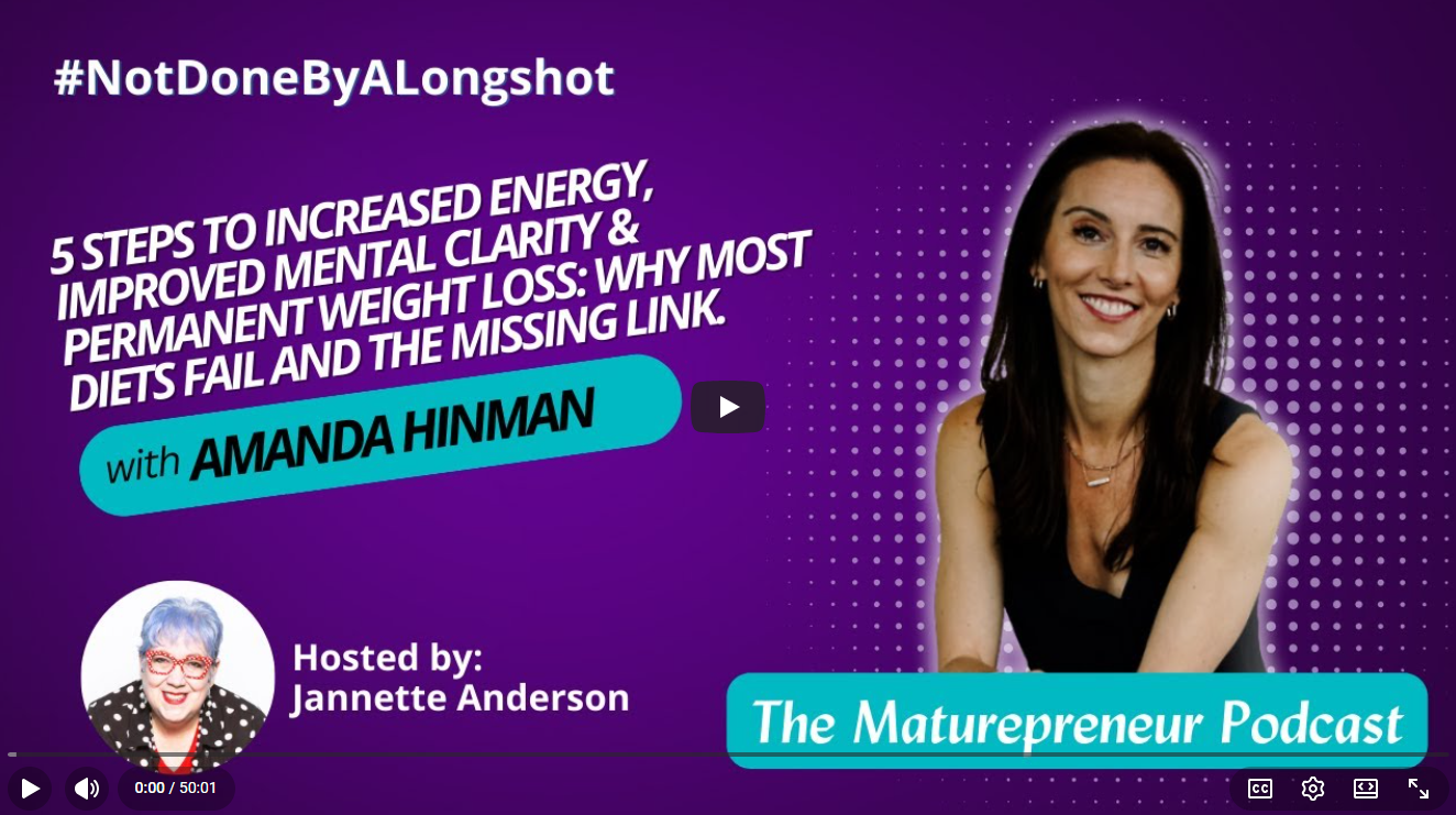 The Maturepreneur Podcast with Amanda Hinman