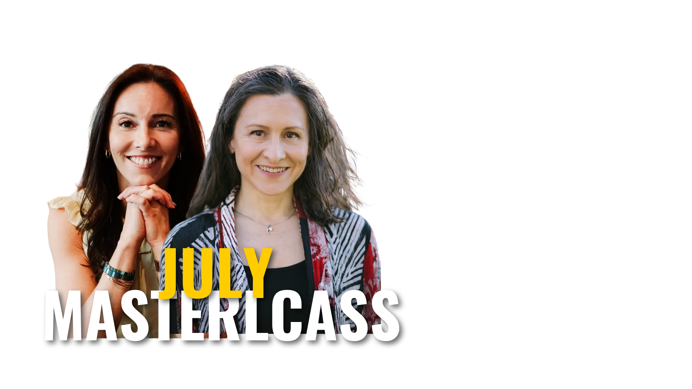 Amanda Hinman and Kelly Lubeck event banner