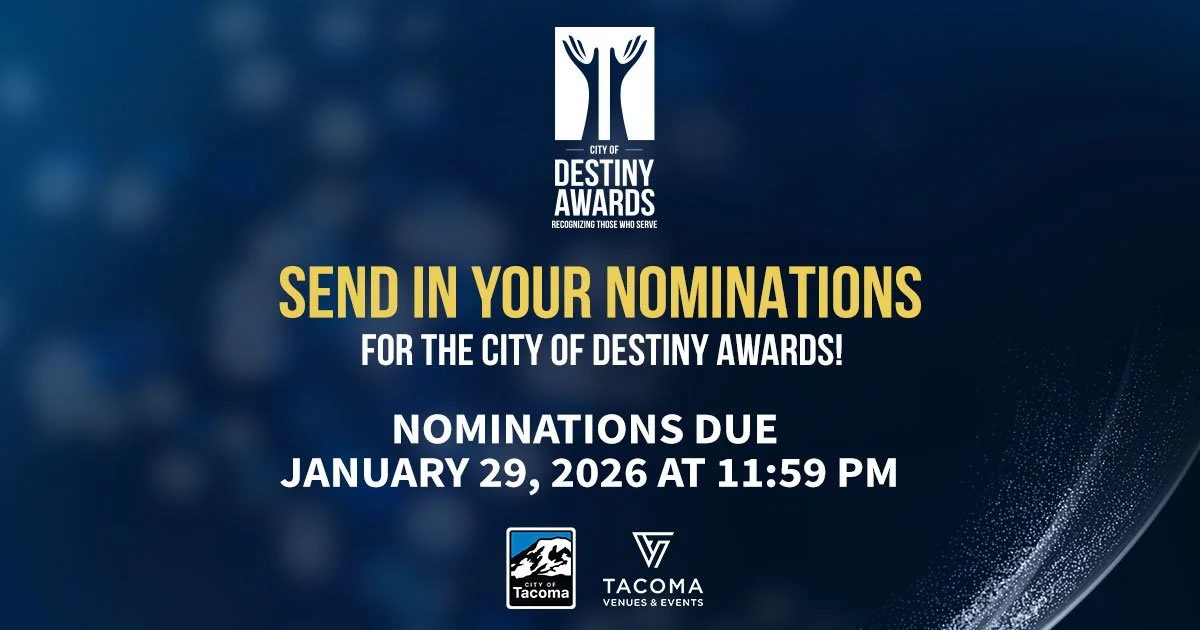 City of Destiny Awards Nominations Accepted Now Through January 29, 2026