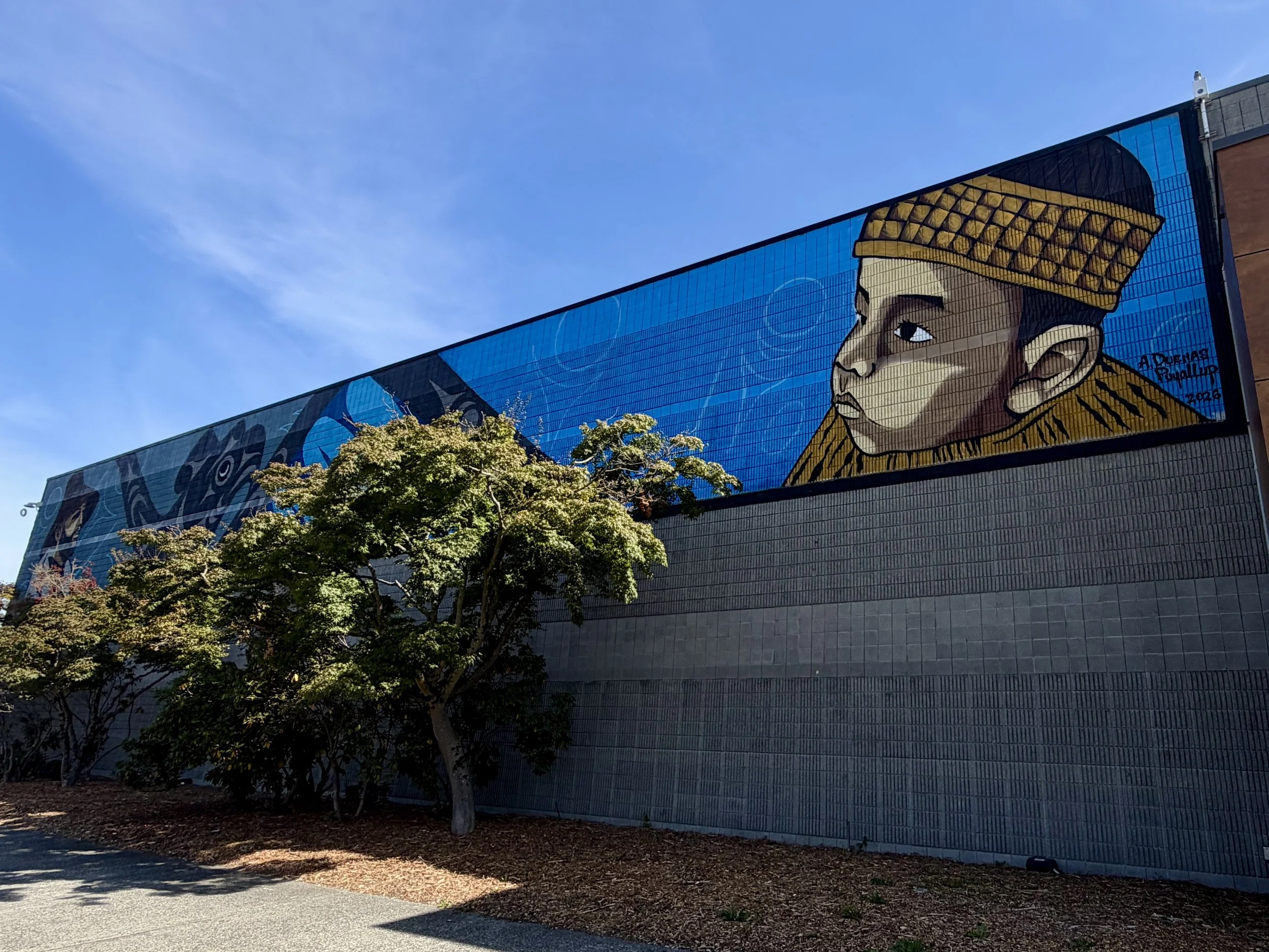 Tacoma Dome Unveils Salish Mural