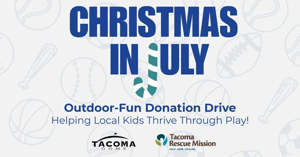 Christmas in July: Tacoma Dome Hosts Outdoor-Fun Drive During Major Events