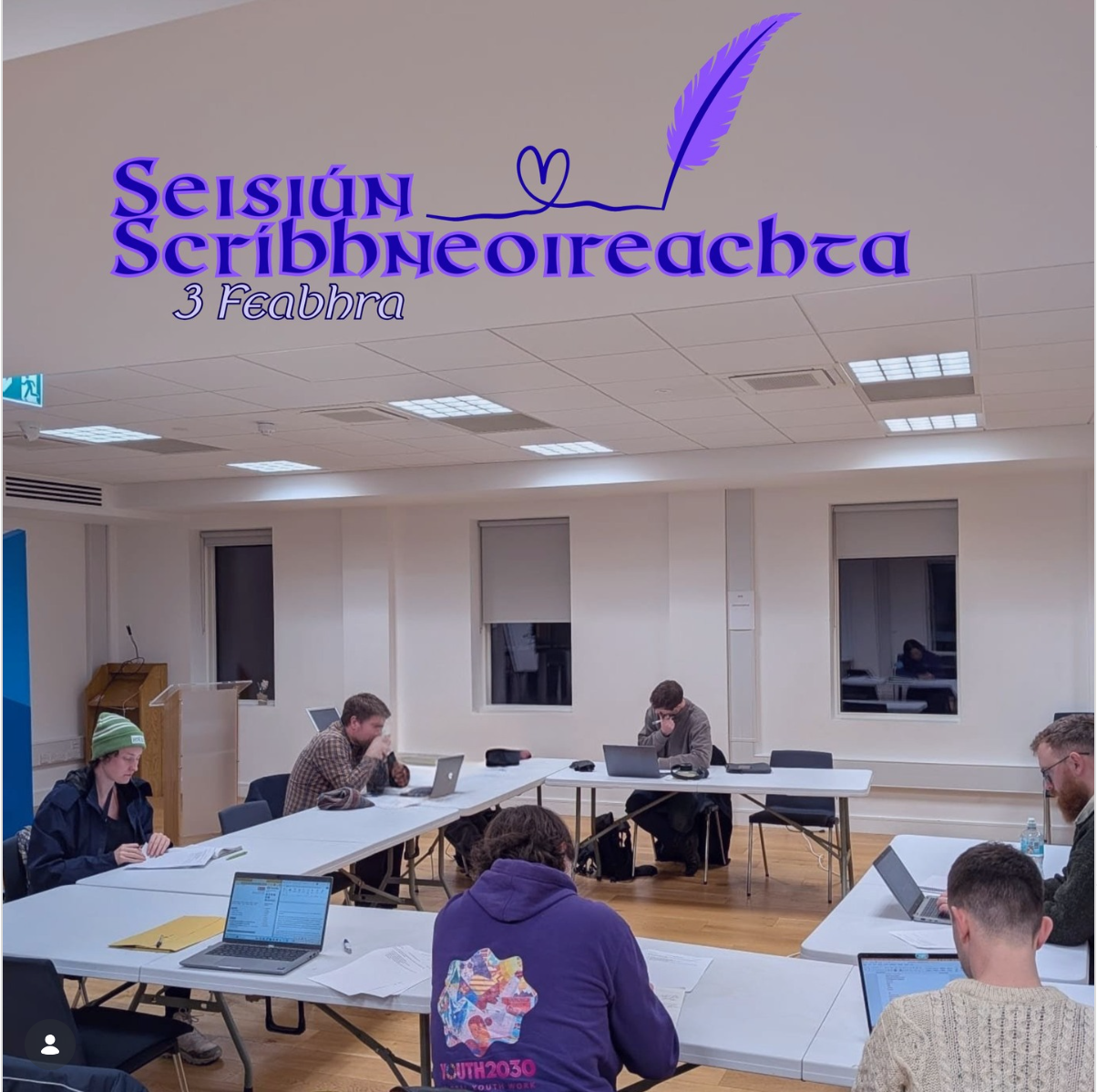 Seisiúin Scríbhneoireachta 2026