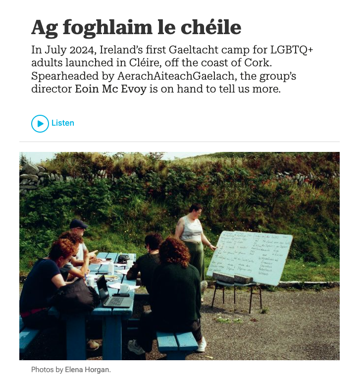 Alt faoi Champa Samhraidh Chléire in GCN