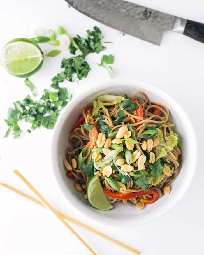 Quick Peanut Noodles