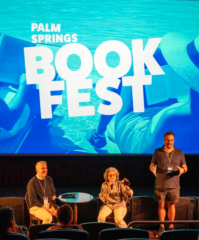 Scenes from the Palm Springs Book Fest