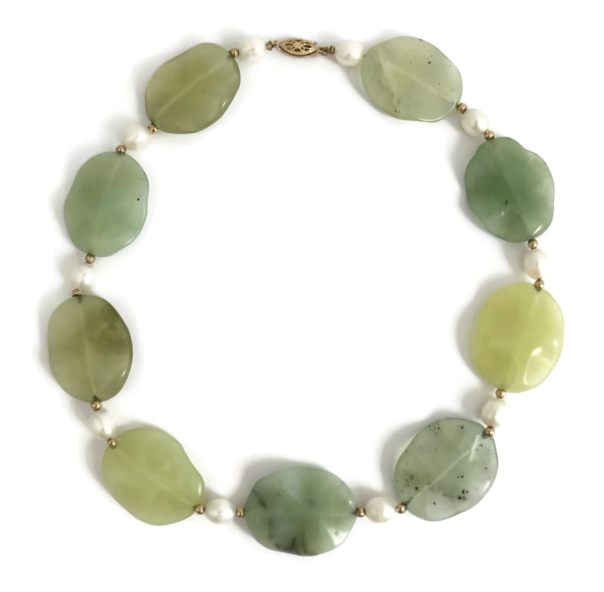 Art Deco Jade Bracelet Yellow Gold Antique Vintage Original 1920's-1930's  For Sale at 1stDibs